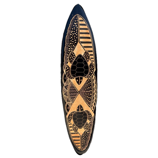 40" Hawaiian Honu Surfboard Plaque